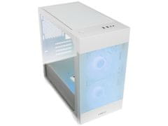 Lian Li Lancool 205M Mesh računalniško ohišje, Micro-ATX, bela - odprta embalaža