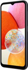 Samsung Galaxy A14 mobilni telefon, LTE, 4 GB/64 GB, črn (SM-A145RZKUEUE) - odprta embalaža