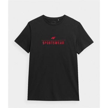 4F Majice lifestyle črna TSHM539