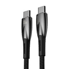 BASEUS Kabel za hitro polnjenje Glimmer Series USB-C 480 Mb/s PD 100 W 2 m črn