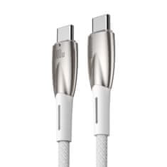 BASEUS Kabel za hitro polnjenje Glimmer Series USB-C 480 Mb/s PD 100 W 2 m bel