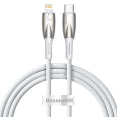 BASEUS Kabel za hitro polnjenje iPhone USB-C - Lightning 480 Mb/s PD 20 W 1 m bel