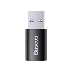 BASEUS Adapter iz serije Ingenuity iz USB 3.1 OTG v USB-C - črn