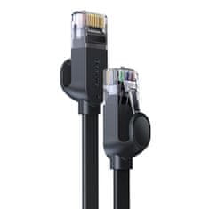 BASEUS visoke hitrosti šest vrst gigabitnega omrežnega kabla rj45 (ploski kabel) 15 m črne barve