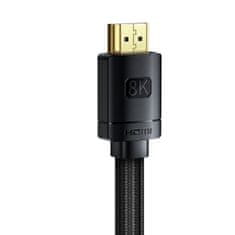 BASEUS adapterski kabel baseus high definition series hdmi 8k v hdmi 8k 0,5 m črn