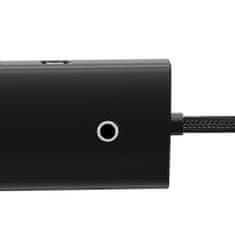 BASEUS BASEUS LITE SERIES HUB ADAPTER USB TYPE C - 4X USB 3.0 1M ČRN (WKQX030401)