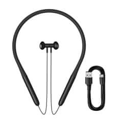 BASEUS brezžične slušalke baseus bowie p1 half in-ear neckband black