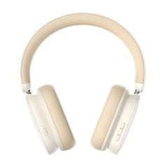 BASEUS baseus bowie h1 brezžične slušalke bluetooth 5.2 anc bele (ngtw230002)