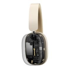 BASEUS bowie h1 brezžične slušalke bluetooth 5.2 anc bele (ngtw230002)