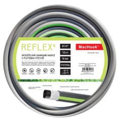 Vrtna cev REFLEX4 1/2 50 m sivo-zelena