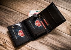 Peterson Moška denarnica Tezamael črna Universal