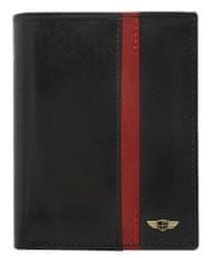 Peterson Moška denarnica Lai črno-rdeča Universal