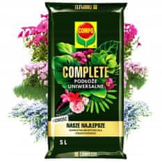 COMPO Univerzalna vrtna zemlja z gnojilom 5l