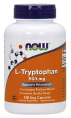 NOW Foods L-triptofan 500 mg, 120 zeliščnih kapsul