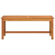 Vidaxl Vrtna klop 110x35x45 cm trden akacijev les