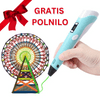 3D Pisalo (GRATIS -polnilo); Varna uporaba! -3d pen