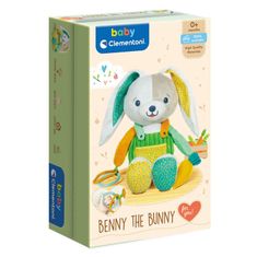 Clementoni Benny the Bunny plišasta igrača