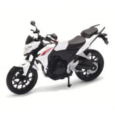 Welly Motocikel Honda CB500F 1:18 bela