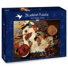 BlueBird print World Map in Spices puzzle 3000 kosov
