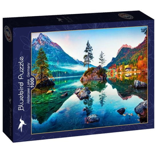 BlueBird print Hintersee Lake, Germany puzzle 1000 kosov