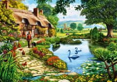 BlueBird print Cottage by the Lake puzzle 1000 kosov
