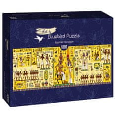 BlueBird print Egyptian Hieroglyph panorama puzzle 1000 kosov