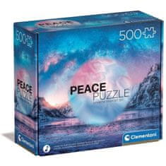 Clementoni Light Blue - Peace puzzle 500 kosov