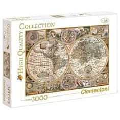 Clementoni Old-Map puzzle 3000 kosov