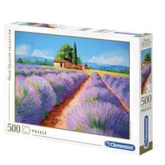 Clementoni Lavender Scent High Quality puzzle 500 kosov