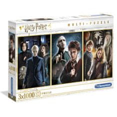 Clementoni Harry Potter Characters pack 3 puzzles 3x1000 kosov