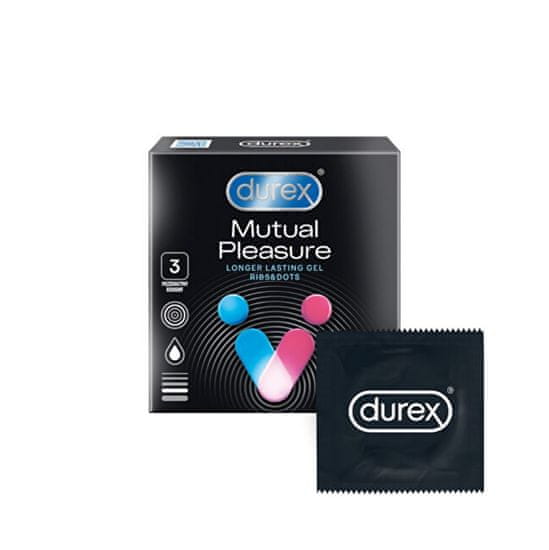 Durex kondomi Mutual Pleasure, 3 kosi
