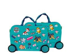 Nickelodeon Paw Patrol kovček s kolesi, majhen, turkizen