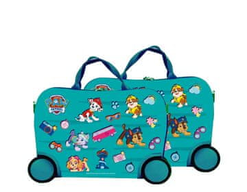 Nickelodeon Paw Patrol kovček s kolesi, majhen, turkizen