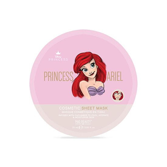 Mad Beauty Princess Ariel vlažilna maska v lističih (Sheet Mask) 25 ml
