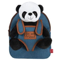 Perletti Panda Paul nahrbtnik s plišasto igračo 27cm