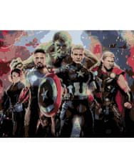 Avengers Slikanje po številkah 40 x 50 cm Maščevalci - Engame
