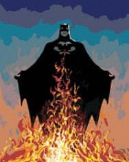 ZUTY Slikanje po številkah 40 x 50 cm Batman - v ognju