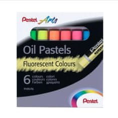 Pentel Pentelovi oljni pasteli za umetnike - fluorescenčni