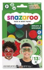 Snazaroo Set za barvanje obraza / Dragon, Dino