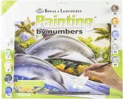 Royal & Langnickel Royal Langnickel Slikanje po številkah - delfini