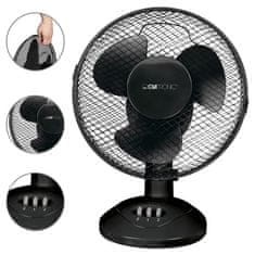 Clatronic VL 3601 BK namizni ventilator 23cm, črn