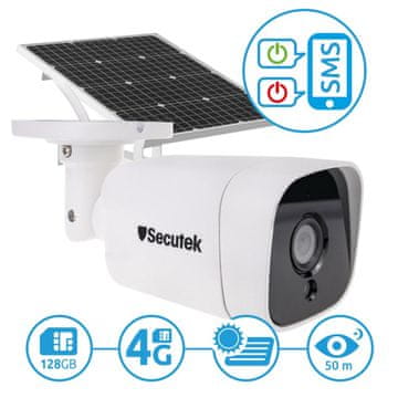 Secutek  SBS-NC19G IP kamera 4G s solarnim polnjenjem