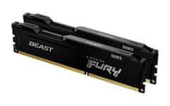 Kingston FURY Beast DDR3 16GB (Kit 2x8GB) 1866MHz DIMM CL10 črna