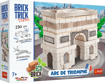 Trefl BRICK TRICK Potovanje: Triumfalni lok L 290 delov