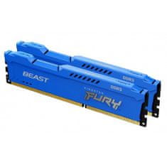 Kingston FURY Beast/DDR3/16GB/1600MHz/CL10/2x8GB/modra