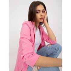 ITALY MODA Ženska jakna s 3/4 rokavi ADELA pink DHJ-MA-7684.15P_395207 M