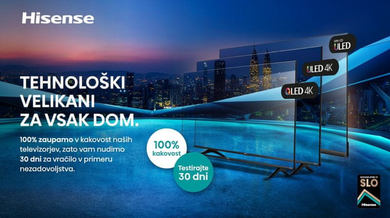Hisense: Tehnološki velikani za vsak dom