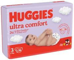 Huggies Plenice za enkratno uporabo (4-9 kg) 78 kosov