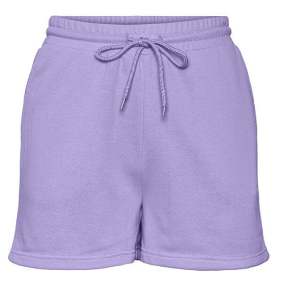 Pieces Ženske kratke hlače PCCHILLI Regular Fit 17118868 Lavender