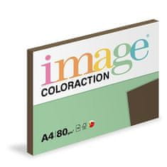 Image Slika Coloraction umetniški papir A4/80g, rjav, 100 listov